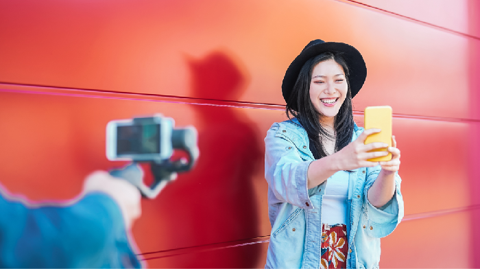 Ilustrasi gaya hidup anak muda