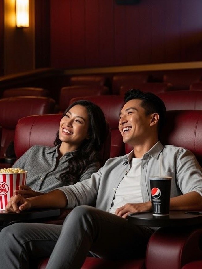 Ilustrasi nonton bioskop