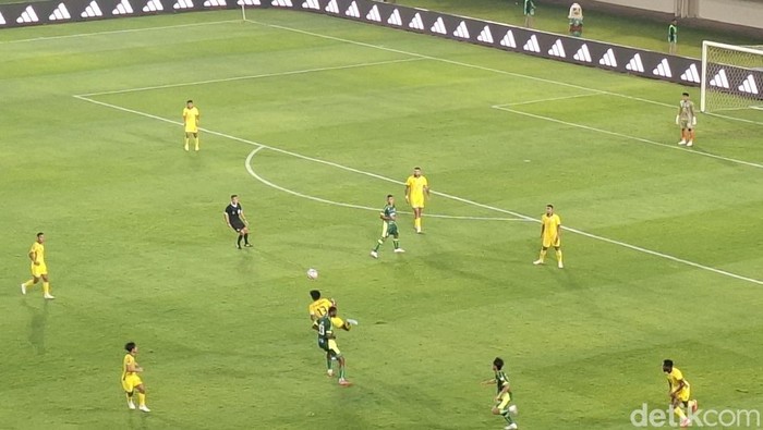 Laga PSS Sleman vs Barito Putera di Stadion Maguwoharjo, Sleman, Sabtu (31/1/2026).