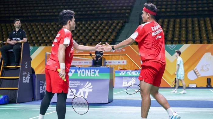 Kalahkan Raymond/Joaquin, Leo/Bagas Juara Thailand Masters 2026
