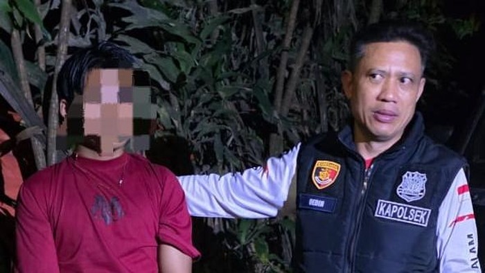 Pelaku pembunuhan rekannya sendiri di Pagar Alam saat diamankan polisi