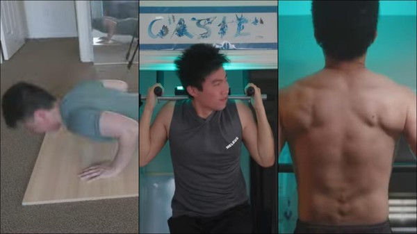 Potret Pria yang Coba Tantangan 100 Kali Push-up dan 50 kali Pull-up Selama 30 Hari