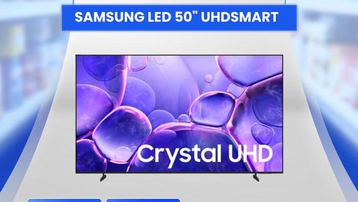 Ada kabar gembira buat detikers yang ingin membeli smart tv baru, karena Transmart Full Day Sale kembali hadir. Kali ini, tv LED 50 inch bisa diboyong dengan harga terjangkau.