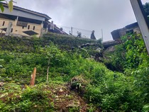 Tebing di Citeureup Bogor Retak, 21 Rumah Warga Terancam