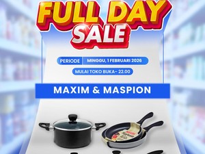 Peralatan Masak Harga Miring Cuma di Transmart Full Day Sale