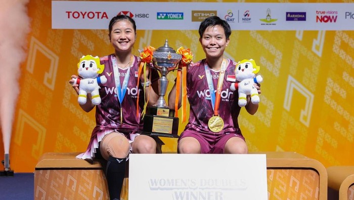 Tiwi/Fadia Juara Thailand Masters 2026: Ini Modal ke Depan!