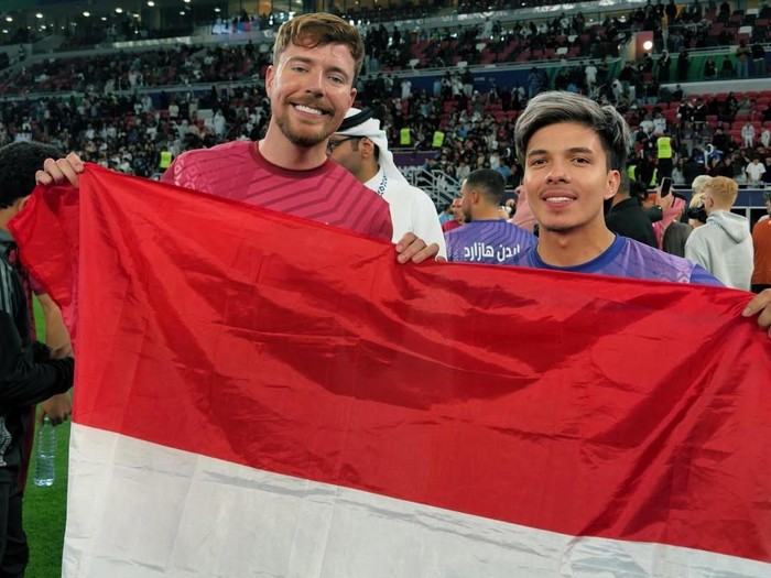 Atta Halilintar bermain di laga amal Match For Hope 2026, Qatar.