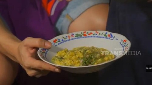 Boka sautoro atau bakhawu toro, sambal pedas khas Sumba, Nusa Tenggara Timur (NTT). (Foto: Tangkapan layar Youtube Trans TV Official)