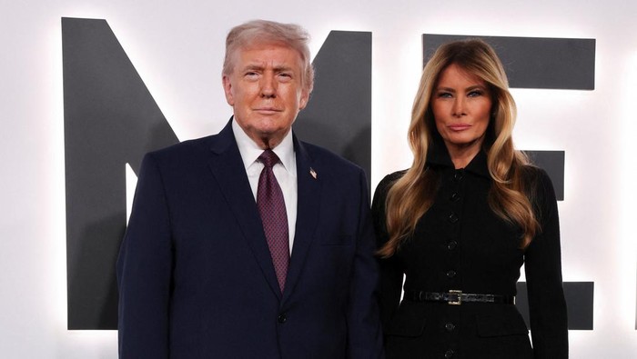 U.S. first lady Melania Trump attends for the premiere of the documentary film 