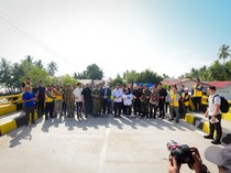 Gubernur Sulsel Perkuat Arus Logistik Lewat Jembatan Sungai Balampangi Sinjai