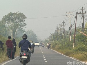 Kabut Asap Selimuti Pontianak, PAUD-TK Libur dan SD-SMP Masuk 08.00 WIB