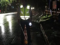 Motor Tabrak Trotoar di Depan Konjen Jepang Denpasar, 1 Orang Tewas