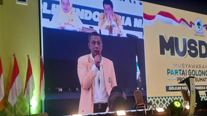 Andar Amin Ditetapkan Sebagai Ketua Golkar Sumut Periode 2025-2030