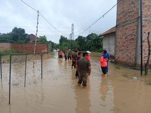 Banjir Muara Enim Berangsur Surut, Warga Diminta Waspada Air Susulan