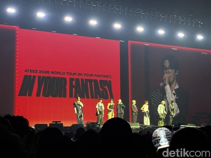 Konser Ateez di Jakarta