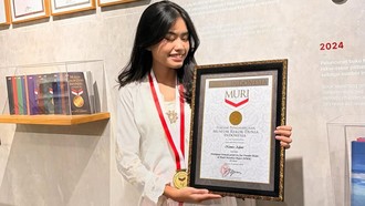 Namira Adjani Diganjar Rekor MURI!