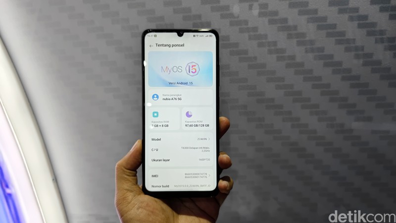 Nubia A76 5G