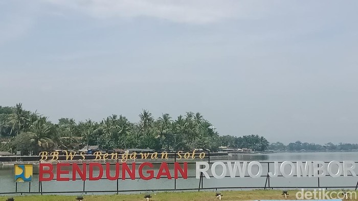 Pemandangan Rawa Jombor, Klaten, usai direvitalisasi. Foto diunggah Minggu (1/2/2026).