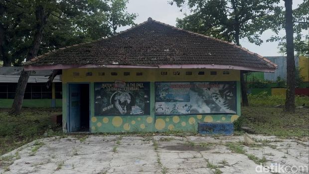 Kondisi terkini Taman Kartini Rembang, Minggu (30/1/2026).