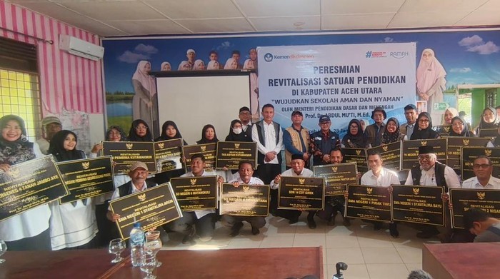 114 Sekolah Rusak Terdampak Bencana di Aceh Segera Direvitalisasi