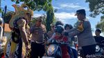 Ada Gatotkaca saat Operasi Keselamatan Semeru di Kota Blitar