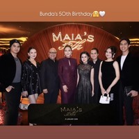 Good Looking Semua, Gaya Kompak Al, El, Dul & Pasangan di Ultah Maia Estianty