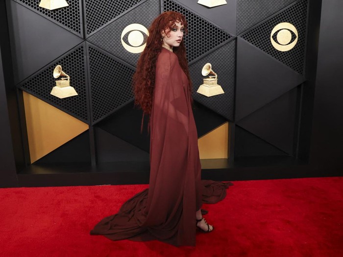 Chappell Roan poses at the red carpet during the 68th Annual Grammy Awards in Los Angeles, California, U.S., February 1, 2026. REUTERS/Mario Anzuoni