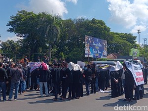 Ini Tuntutan Demo Ratusan Pesilat PSHT di Kota Madiun