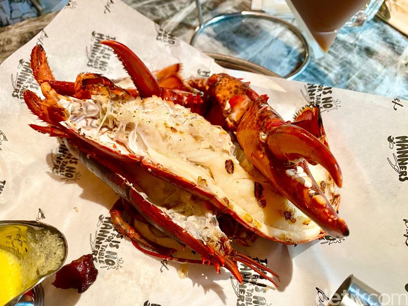 Menu di Restoran Burger & Lobster Jakarta