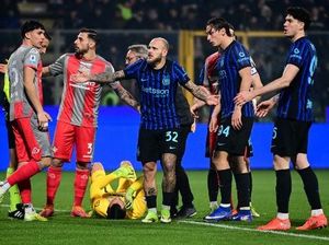 Cremonese Vs Inter: Diwarnai Audero Kena Flare, Si Ular Menang 2-0