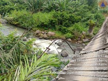 Jembatan Gantung di OKU Selatan Putus, 9 Orang Luka Berat