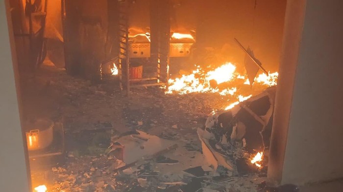 Kebakaran dapur SPPG di Baureno Bojonegoro akibat ledakan gas LPG