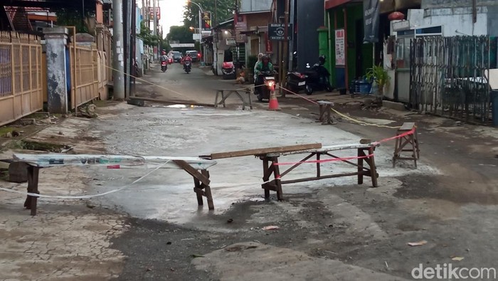 Kondisi Jalan Kandang Perahu, Kota Cirebon, usai diperbaiki