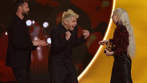 Lady Gaga menang penghargaan Best Pop Vocal Album untuk album terbarunya, Mayhem, di Grammy Awards ke-68.  Foto: Dok.Reuters