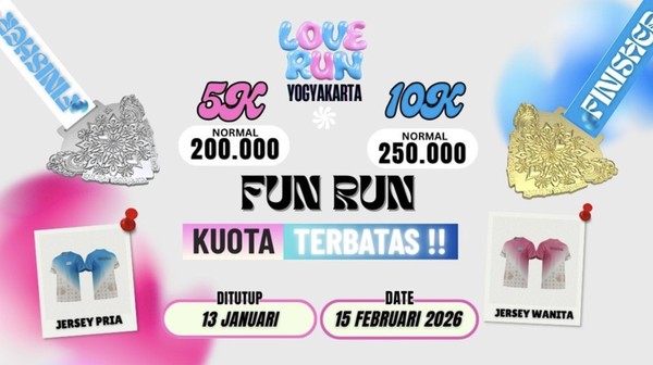 LOVE RUN YOGYAKARTA 2026