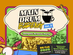 Main Drum Bareng Edisi Dangdut Groove! Terbuka untuk Level Pemula Hingga Pro