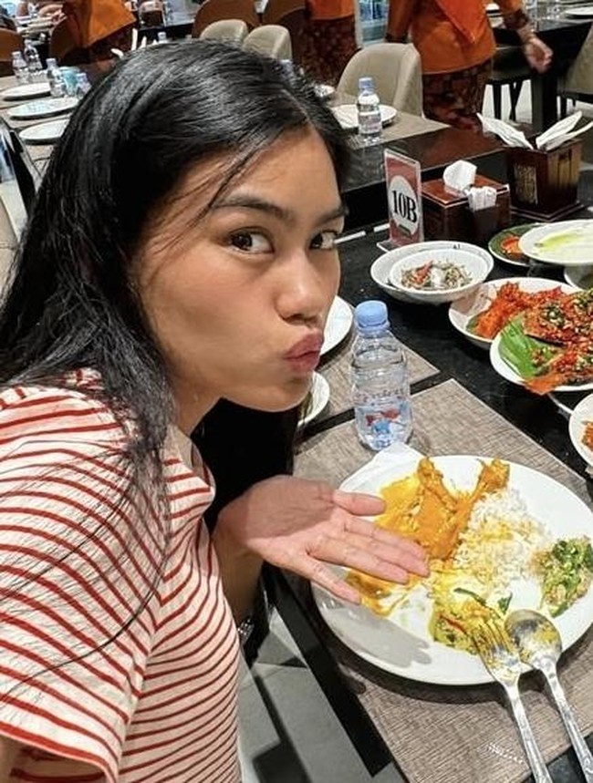 Potret Namira Adjani yang Suka Makan Enak dan Jajan Sebelum Marathon