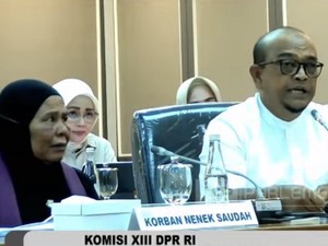 Nenek Korban Kekerasan Saat Tolak Tambang Ilegal Ngadu ke Komisi XIII DPR