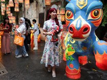 Nuansa Imlek lewat Instalasi Guardians of Legacy Malaysia