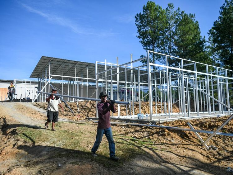 Pembangunan Hunian Sementara Gayo Lues Dikebut Jelang Ramadan