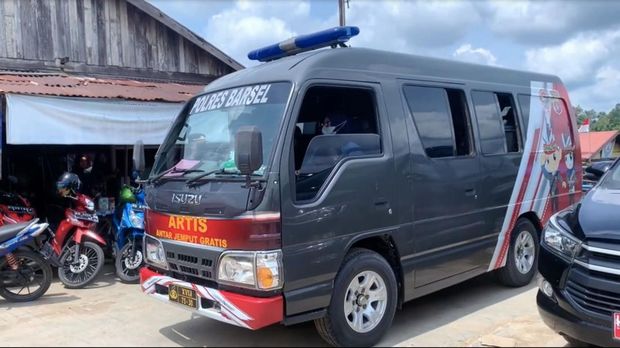 Program 'Anjeli' atau antar jemput sambil patroli yang digagas Kombes Yusfandi Usman di Barito Selatan