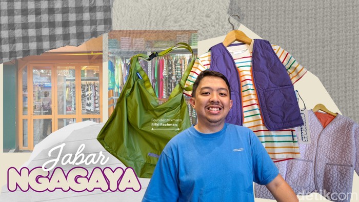 Rifki Rachman Fauzi (30) membangun brand fesyen miliknya, Mixmacs.