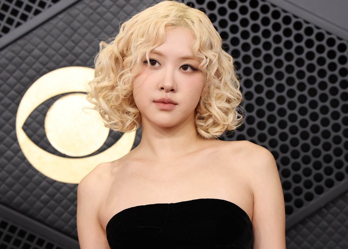 Rose poses at the red carpet during the 68th Annual Grammy Awards in Los Angeles, California, U.S., February 1, 2026. REUTERS/Mario Anzuoni