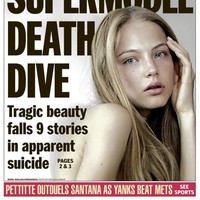 Model Rusia Ini Muncul di Dokumen Epstein, Akhir Hidupnya Tragis