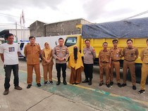 Perdana, 15 Ton Jagung Hasil Ketahanan Pangan Polda Metro Dikirim ke Cirebon