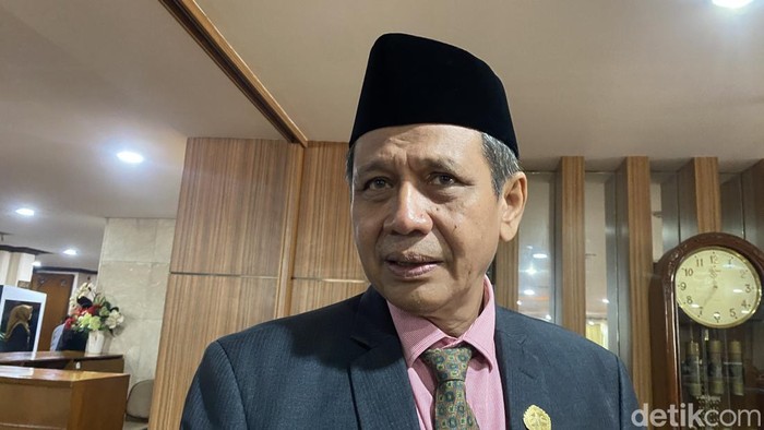 Sekretaris DPD Gerindra Jawa Tengah (Jateng), Heri Pudyatmoko di Gedung DPRD Jateng, Kecamatan Semarang Selatan, Senin (2/2/2026).
