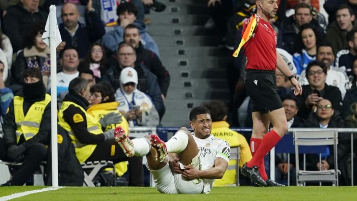 Duh! Jude Bellingham Alami Cedera saat Lawan Rayo Vallecano