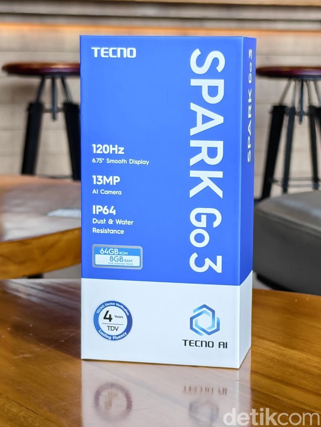 Unboxing Tecno Spark Go 3, HP 1 Jutaan Punya Fitur AI