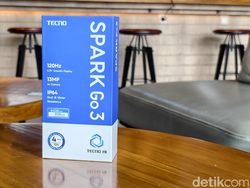 Unboxing Tecno Spark Go 3, HP 1 Jutaan Punya Fitur AI