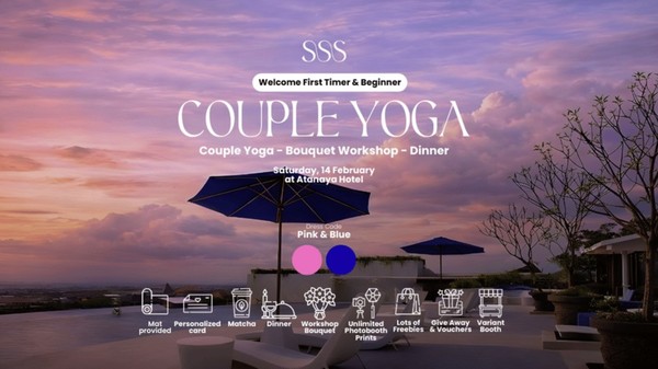 SPECIAL VALENTINE : COUPLE YOGA